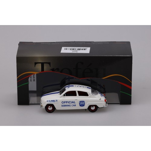 Saab 96 2-stroke 1962 - "Sebring Official Car" polar white